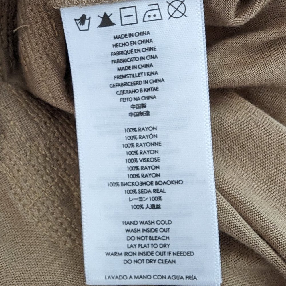 Michael Kors Camel Sequin Leopard Tunic - size 1X - image 4